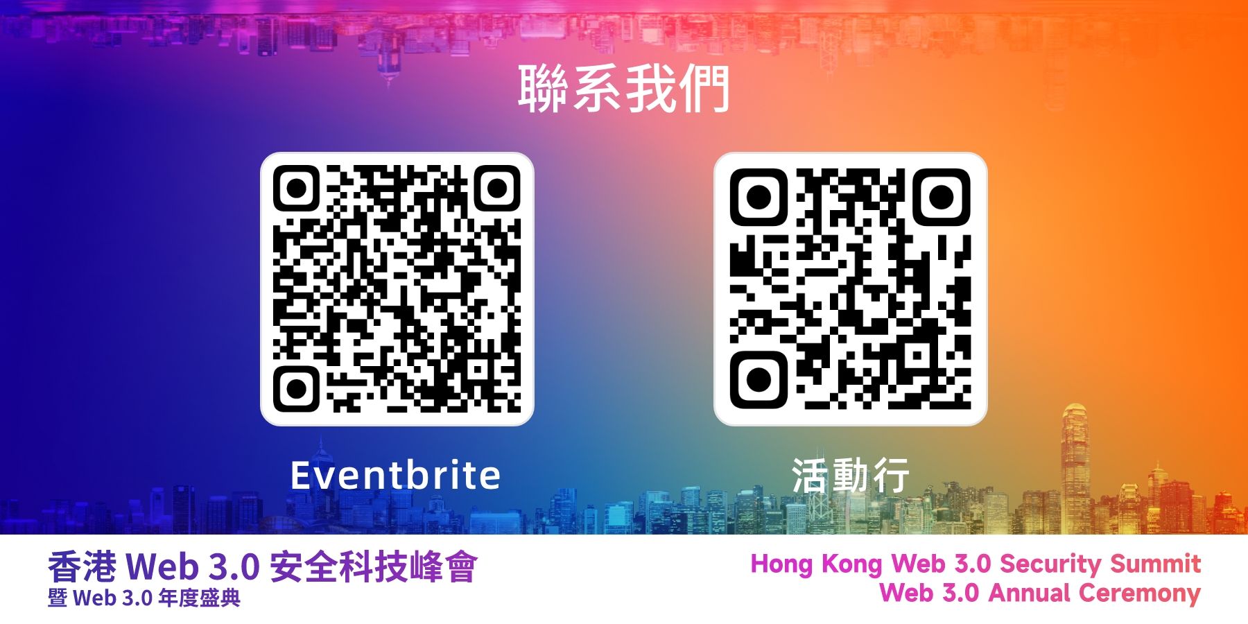 财政司司长陈茂波、数码港主席陈细明确认出席香港首届「 Web 3.0 安全科技峰会 —— 暨 Web 3.0 年度颁奖典